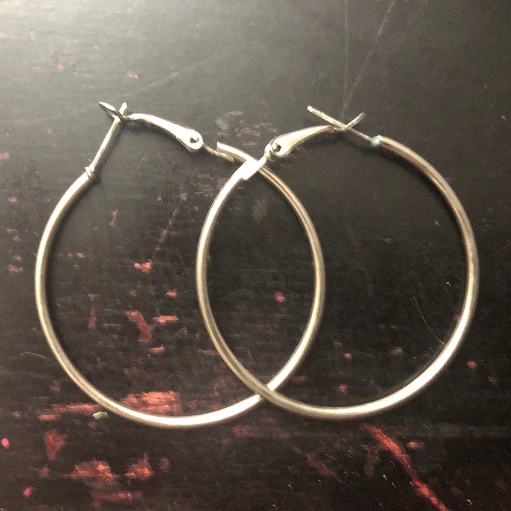 Hoop earrings!
